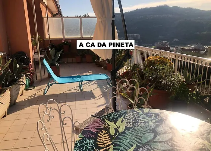 A Ca Da Pineta - By Ligooria Lägenhet *